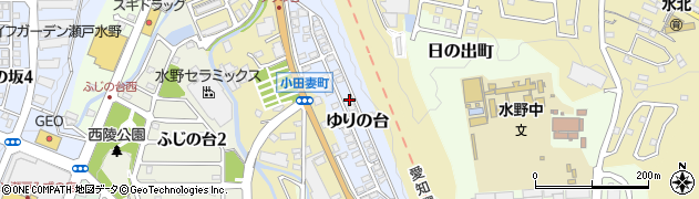 愛知県瀬戸市ゆりの台54周辺の地図