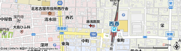 愛知県北名古屋市九之坪北町周辺の地図