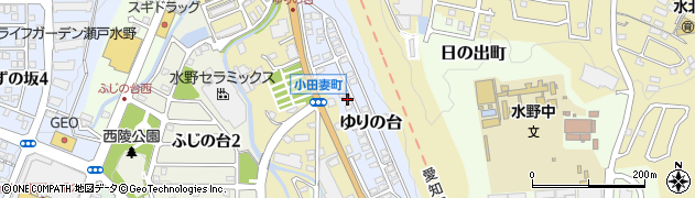 愛知県瀬戸市ゆりの台48周辺の地図