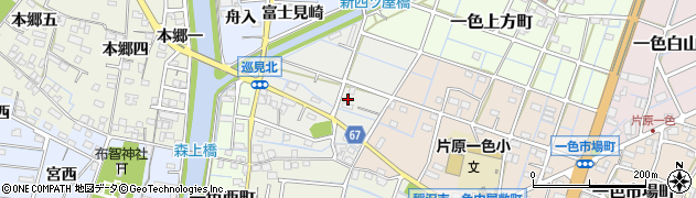愛知県稲沢市一色巡見町35周辺の地図