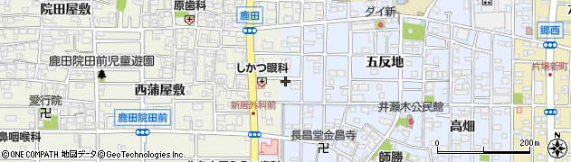 愛知県北名古屋市井瀬木鴨47周辺の地図
