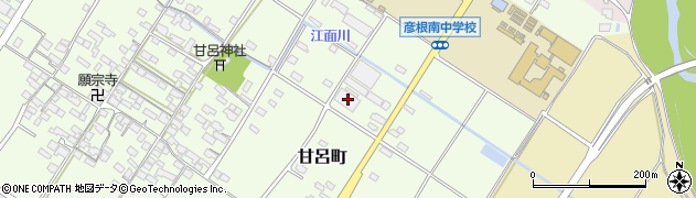 滋賀県彦根市甘呂町395周辺の地図