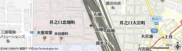 愛知県稲沢市井之口北畑町132周辺の地図