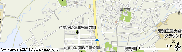 愛知県春日井市熊野町678周辺の地図