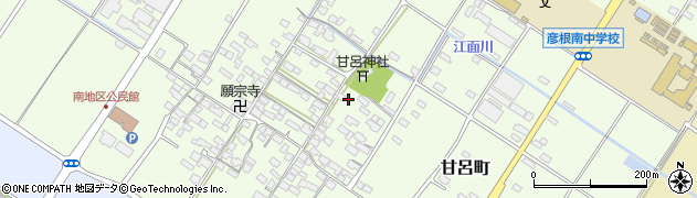 滋賀県彦根市甘呂町882周辺の地図