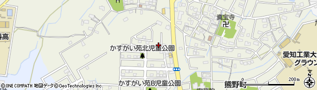 愛知県春日井市熊野町793周辺の地図