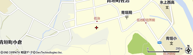 兵庫県丹波市青垣町佐治615周辺の地図