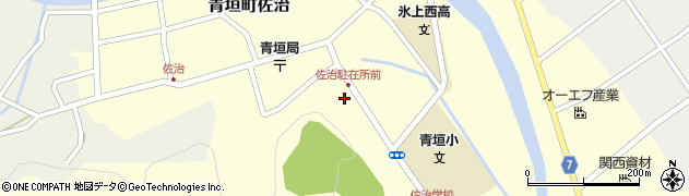 兵庫県丹波市青垣町佐治687周辺の地図