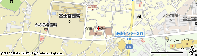 静岡県富士宮市宮原15周辺の地図