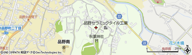 愛知県瀬戸市窯町244周辺の地図