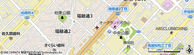 厚生堂薬局　瑞穂店周辺の地図