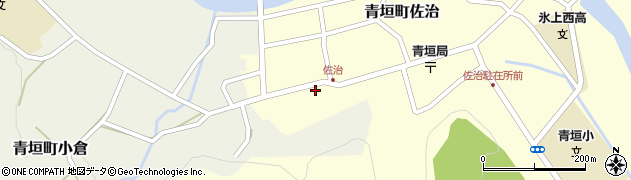 兵庫県丹波市青垣町佐治609周辺の地図