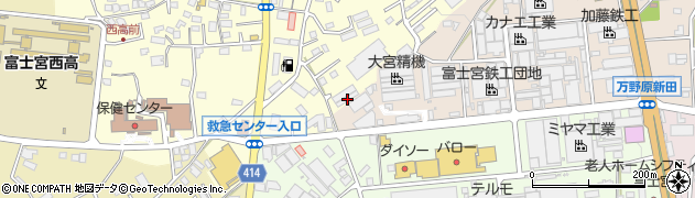 静岡県富士宮市宮原3715周辺の地図