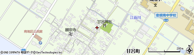 滋賀県彦根市甘呂町876周辺の地図