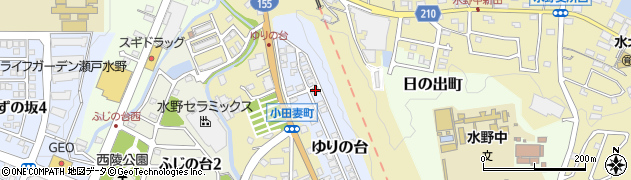 愛知県瀬戸市ゆりの台60周辺の地図