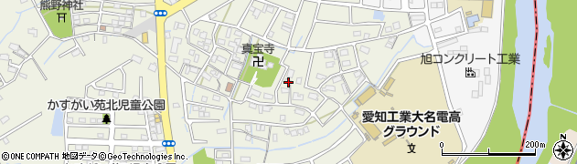 愛知県春日井市熊野町500周辺の地図