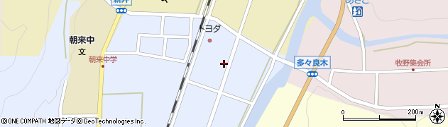 ふらんせ新井店周辺の地図