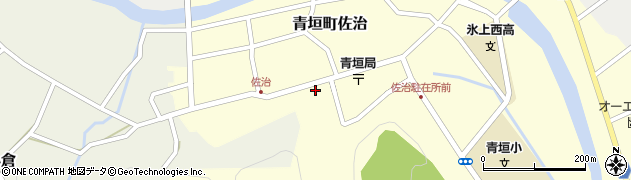 兵庫県丹波市青垣町佐治621周辺の地図