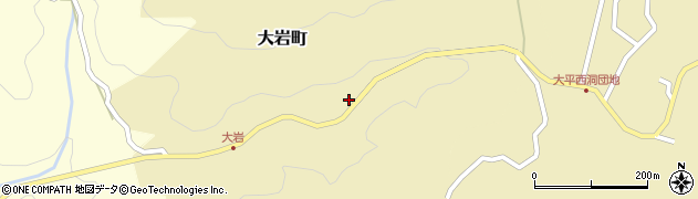愛知県豊田市大岩町（神ノ前）周辺の地図