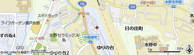 愛知県瀬戸市ゆりの台74周辺の地図
