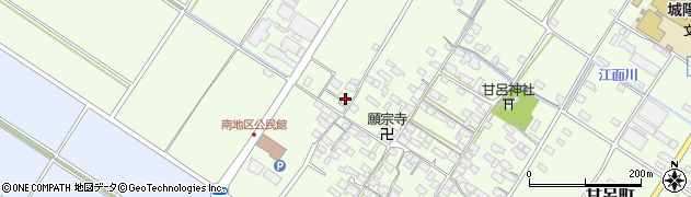 滋賀県彦根市甘呂町1284周辺の地図