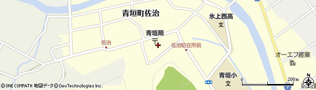 兵庫県丹波市青垣町佐治628周辺の地図