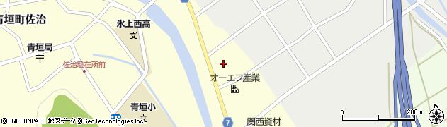 兵庫県丹波市青垣町佐治188周辺の地図