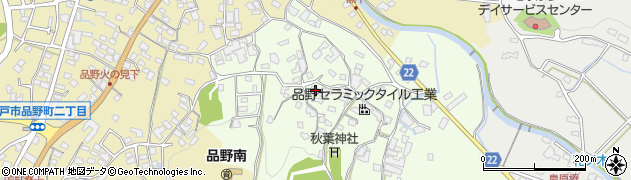 愛知県瀬戸市窯町198周辺の地図