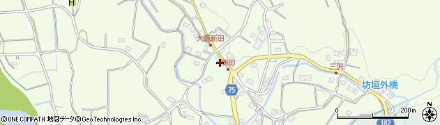 静岡県富士宮市大鹿窪871周辺の地図
