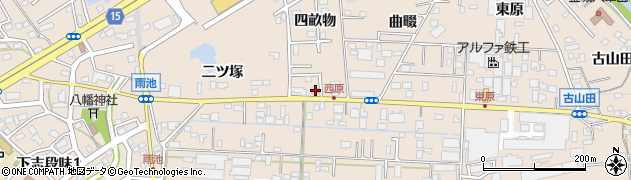 愛知県名古屋市守山区中志段味四畝物2282周辺の地図