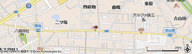 愛知県名古屋市守山区中志段味四畝物2286周辺の地図