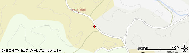 愛知県豊田市大平町（真ノ戸）周辺の地図