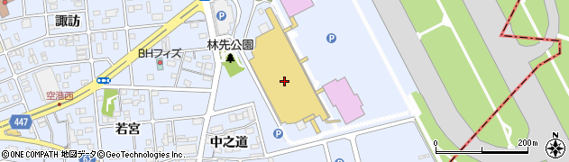 アピタ名古屋空港店周辺の地図