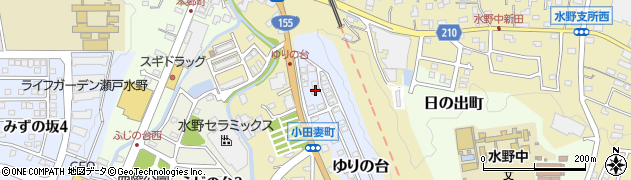 愛知県瀬戸市ゆりの台71周辺の地図