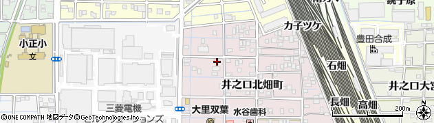 愛知県稲沢市井之口北畑町177周辺の地図