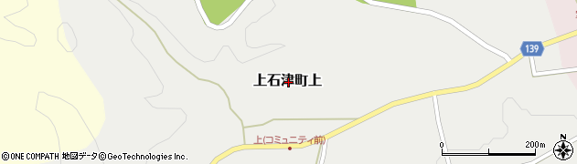 岐阜県大垣市上石津町上周辺の地図