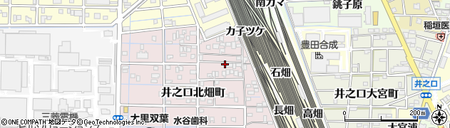 愛知県稲沢市井之口北畑町105周辺の地図