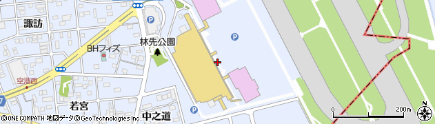 愛知県豊山町（西春日井郡）豊場（林先）周辺の地図