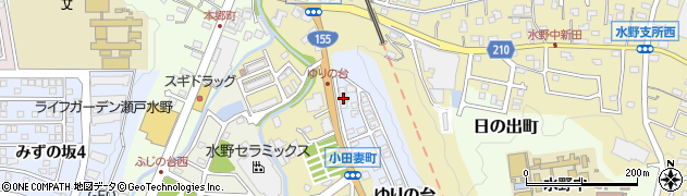 愛知県瀬戸市ゆりの台65周辺の地図