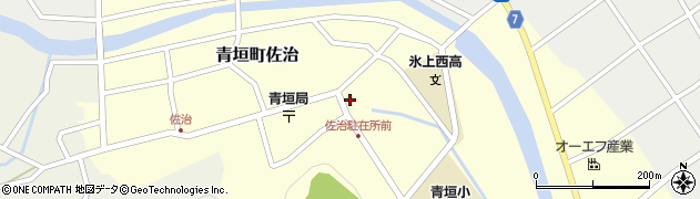 兵庫県丹波市青垣町佐治320周辺の地図