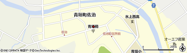 兵庫県丹波市青垣町佐治538周辺の地図