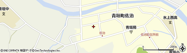 兵庫県丹波市青垣町佐治455周辺の地図