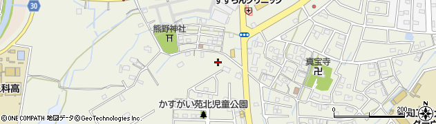 愛知県春日井市熊野町712周辺の地図