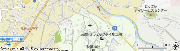愛知県瀬戸市窯町108周辺の地図