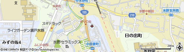 愛知県瀬戸市ゆりの台68周辺の地図