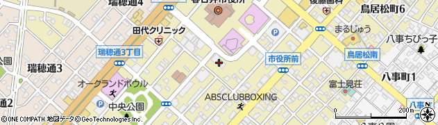 春日井市役所前郵便局 ＡＴＭ周辺の地図