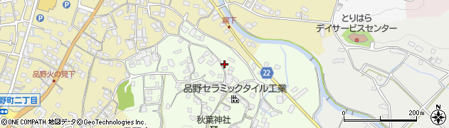 愛知県瀬戸市窯町104周辺の地図