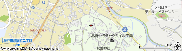 愛知県瀬戸市窯町51周辺の地図
