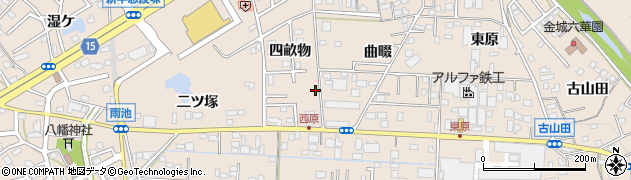 愛知県名古屋市守山区中志段味四畝物2293周辺の地図