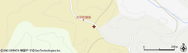 愛知県豊田市大平町猿楽周辺の地図